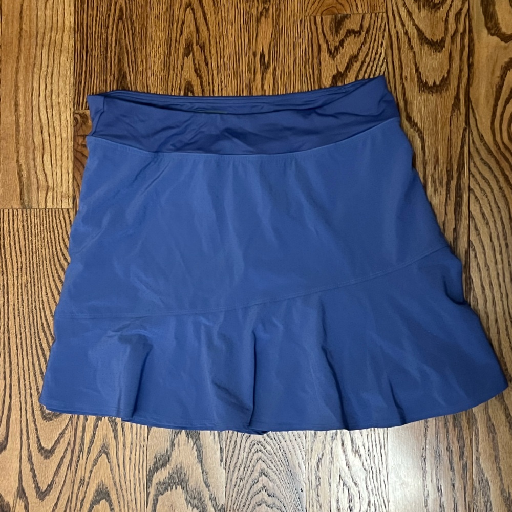Lija Women's Blue Skort- Size Large - Picture 3 of 6